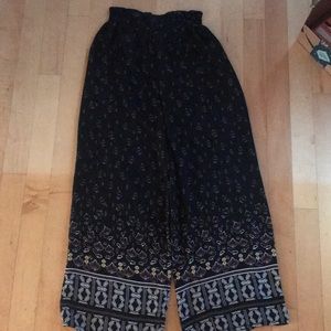 Boutique Palazzo Flowy Pants